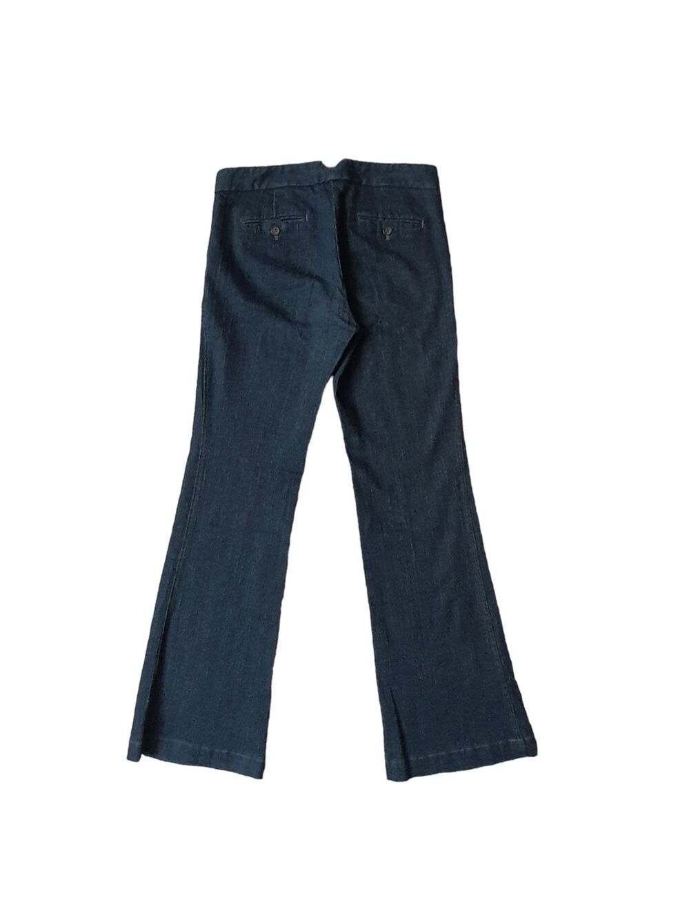 Theory 'Tamara' Flare Leg/Wide Bootcut Denim Jeans, Indigo, Size 4